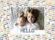 Geometric Photo Birth Announcements Image 2 of 3